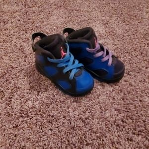 Custom kids jordans   size 6c